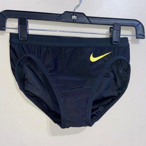 Nike Pro Elite Track & Field Racing Briefs Black Women XS Made In USA 718494-000